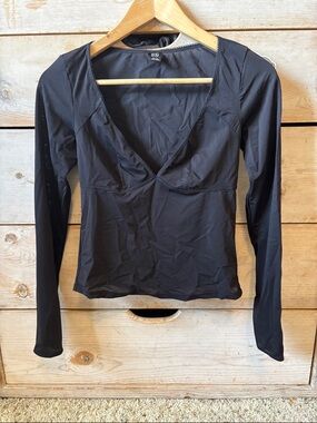 Urban Outfitters black long sleeve top